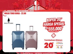 Merapat! Koper Mulai Rp 400 Ribuan di Transmart Full Day Sale Hari Ini