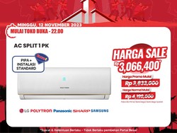AC 1 PK di Transmart Full Day Sale Diskon hingga Rp 1,1 Juta!