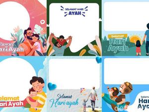 25 Twibbon Hari Ayah Nasional 2023 Gratis untuk 12 November, Pakai yuk!