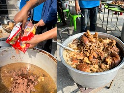 Unik! Di Thailand Ada Menu Kaki Babi dengan Tambahan Ovaltine