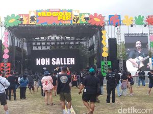 Penampilan Noh Salleh Hibur Penonton Wild Ground Fest 2023