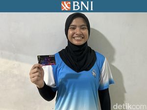 Bangganya Zahra Rahma Jadi Juara BNI Sirnas Jakarta