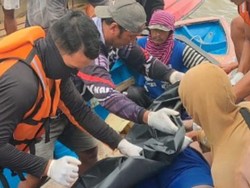 Perahu Bawa 5 Penumpang Terbalik di Bulungan, 3 Orang Tewas-2 Selamat