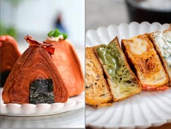 Unik! Bakery Ini Jual Croissant Bentuk Onigiri yang Flaky