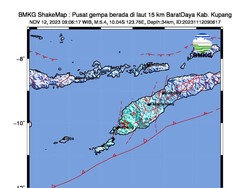 Gempa M 5,4 di Kupang 12 November 2023: Analisis BMKG dan Dampaknya