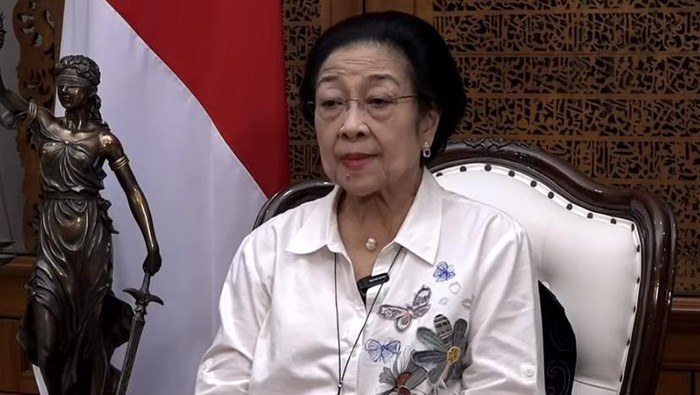 Megawati (Screenshot YouTube PDI Perjuangan)