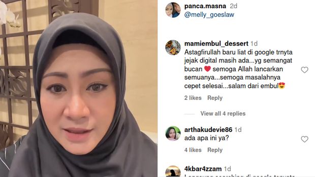 Melly Goeslaw Diduga Selingkuhan Polisi
