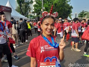 Rahasia Bugar Nirina Zubir, Ikut Marathon New York 42K di Usia 43 Tahun