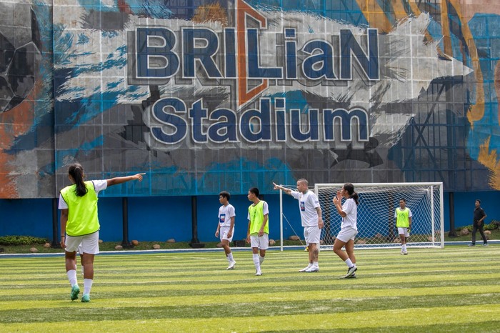 Radja Nainggolan di BRI Stadium