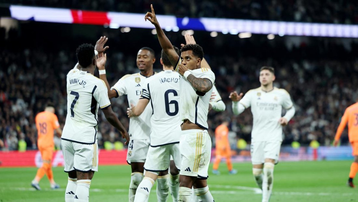 Real Madrid menang 5-1 atas Valencia dalam lanjutan LaLiga (Foto: REUTERS/ISABEL INFANTES)