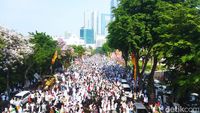 Samudra Manusia dari Surabaya untuk Palestina