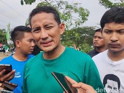 Kader PPP Bikin Spanduk Dukung Anies, Ini Kata Sandiaga Uno