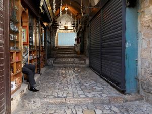 Toko-toko di Kota Tua Yerusalem Tutup Gegara Perang Israel-Hamas