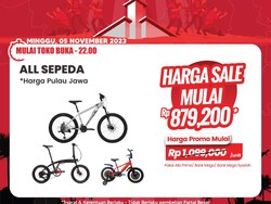 Sepeda Anak Murah Meriah di Transmart Full Day Sale Hari Ini