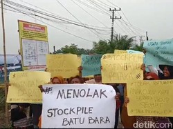 Warga Muaro Jambi Tolak Pembangunan Stockpile Batu Bara, Ini Alasannya