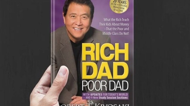 Buku Rich Dad Poor Dad/Foto: Instagram.com/booksforaspirants Rekomendasi buku untuk bantu jadi kaya raya di usia muda