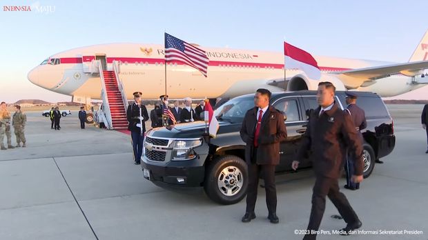 Chevrolet Suburban Jemput Jokowi di Amerika Serikat