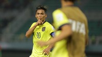 Bermudez mencetak gol keduanya pada menit ke-92 sekaligus membuat Ekuador unggul 2-0. Sepakannya dari luar kotak penalti menghujam gawang Benrhozil. 