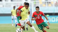 Maroko di posisi kedua dengan tiga poin. 