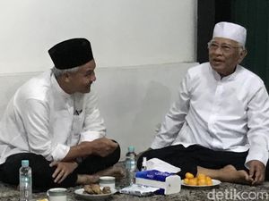 Ganjar Sowan Gus Mus Siang Ini