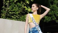 8 Gaya Fabienne di Karantina Miss Universe 2023, Gaun Kebaya Hingga Swimsuit