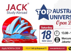 Mau Kuliah di Australia? Yuk ke Top Australia Universities Open Day 2023!