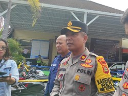 Marak Aksi Balap Liar di Denpasar, Polisi Razia-Sita 120 Motor