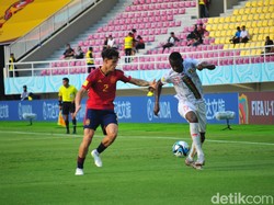 Diwarnai Kartu Merah, Babak Pertama Spanyol Vs Mali Imbang Tanpa Gol