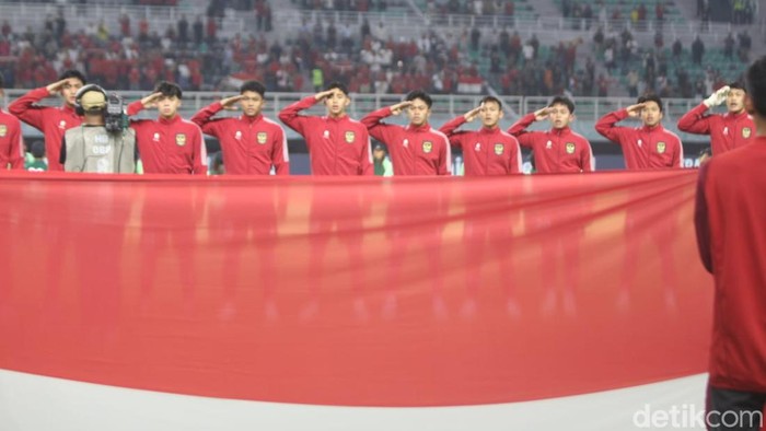 Laga Indonesia U-17 vs Panama U-17 lanjutan Grup A Piala Dunia U-17 2023 di Stadion Gelora Bung Tomo, Surabaya. Laga kedua tim berakhir dengan skor imbang 1-1.