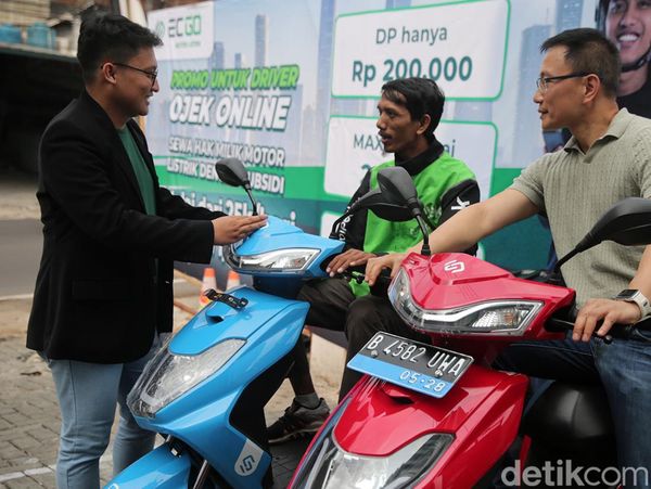 Motor Listrik ECGo 3 Kantongi TKDN 57,8 Persen