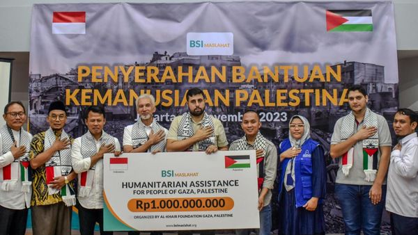 Penyaluran Bantuan Kemanusiaan untuk Palestina