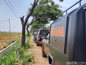Benda Diduga Granat Ditemukan di Tepi Sungai Juwana Pati, Gegana Turun Tangan