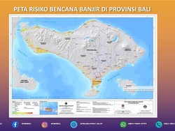 Ratusan Desa di Bali Rawan Banjir-Longsor, Jembrana dan Tabanan Paling Bahaya