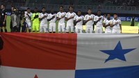 Indonesia ketinggalan lebih dulu. Gawang Ikram Alghiffri dibobol Oldemar Castillo di masa injury time jelang turun minum.