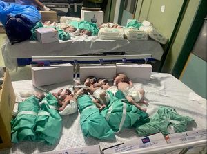 Pilu Bayi Baru Lahir di Gaza Bertaruh Nyawa Gegara Listrik Padam Pilu Bayi Baru Lahir di Gaza Bertaruh Nyawa Gegara Listrik Padam