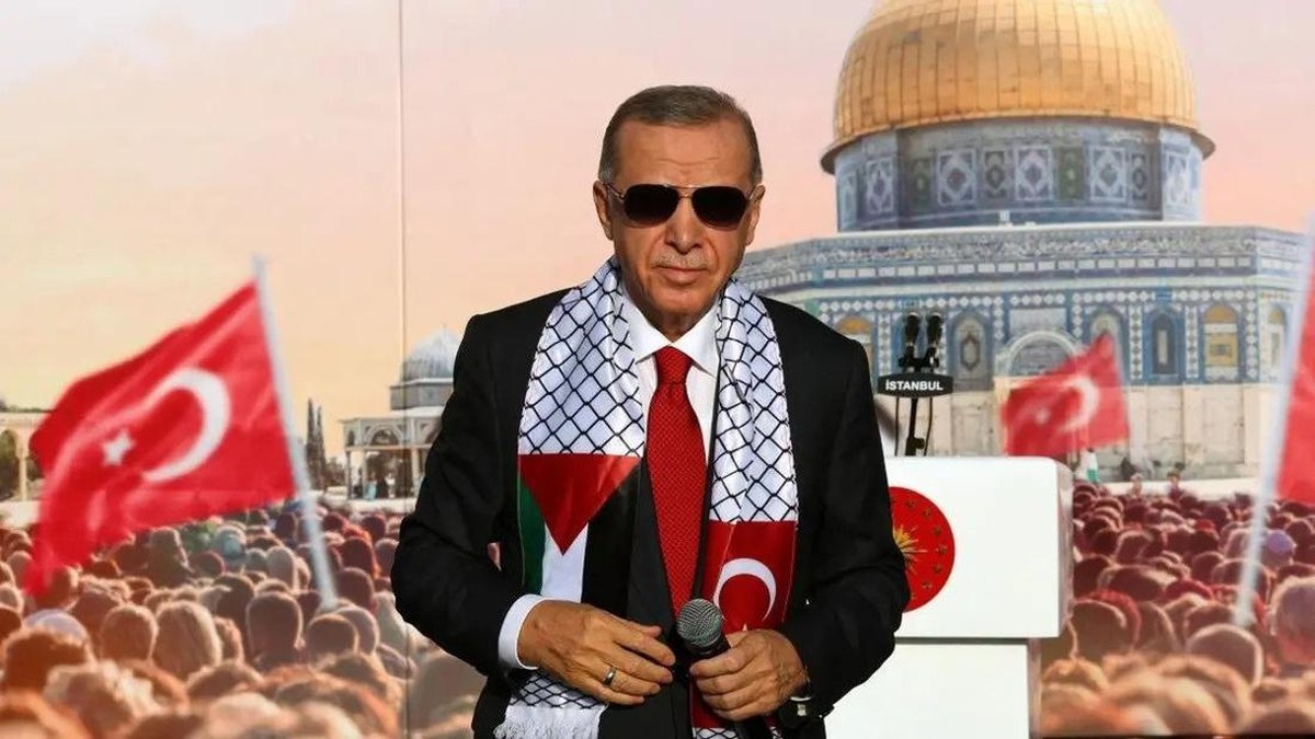 Presiden Turki, Recep Tayyip Erdogan. (Foto: Turkish presidency press office via AFP)