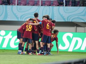 Spanyol U-17 Vs Mali U-17: La Rojita Menang Susah Payah