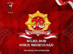 Tema dan Logo Hari Brimob 2023 Tema dan Logo Hari Brimob 2023