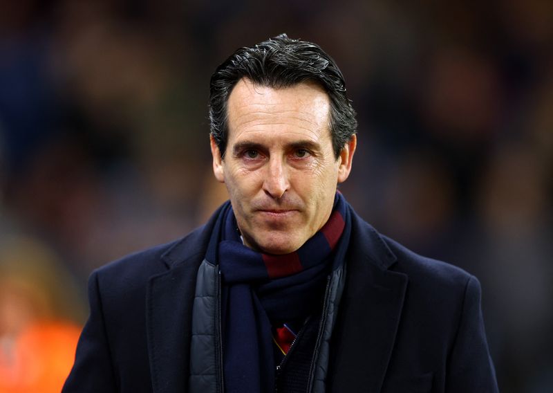 Soccer Football - Europa Conference League - Group E - Aston Villa v AZ Alkmaar - Villa Park, Birmingham, Britain - November 9, 2023 Aston Villa manager Unai Emery before the match REUTERS/Molly Darlington