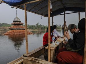 Potret Kampung yang Tenggelam Jadi Objek Wisata di Banten Potret Kampung yang Tenggelam Jadi Objek Wisata di Banten