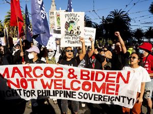 Aksi Massa Menentang KTT APEC di San Francisco