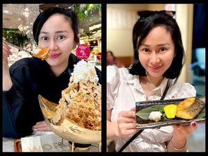 Denise Chariesta Lahiran, Sebelumnya Asyik Kulineran Salmon hingga Es Krim Denise Chariesta Lahiran, Sebelumnya Asyik Kulineran Salmon hingga Es Krim