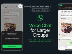 WhatsApp Rilis Fitur Voice Chat untuk Grup, Apa Bedanya dengan Voice Call?