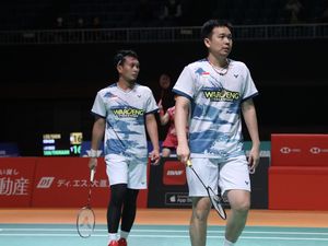 Hasil China Masters 2023: Hendra/Ahsan Lewati Babak Pertama
