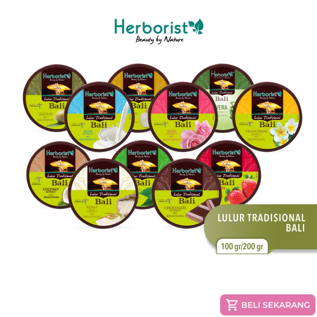 Herborist lulur tradisional Bali