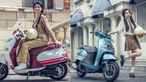 Tampang Motor Baru Honda Mirip Vespa yang Harganya Rp 17 Jutaan
