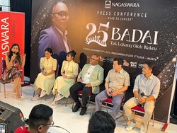 Badai Rayakan 25 Tahun Bermusik di Tak Lekang oleh Waktu