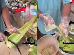 Anti Mainstream! Penjual Ini Tawarkan Jus Lidah Buaya yang Unik