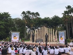 Massa Pendukung Kumpul di Tugu Proklamasi, TKN Prabowo: Kami Tak Mengarahkan