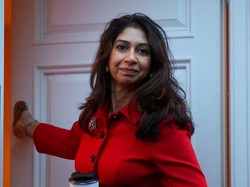 Profil Mendagri Inggris yang Dicopot terkait Komentar Demo Palestina